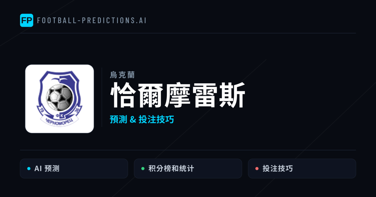 恰爾摩雷斯 運彩分析｜足球預測與數據