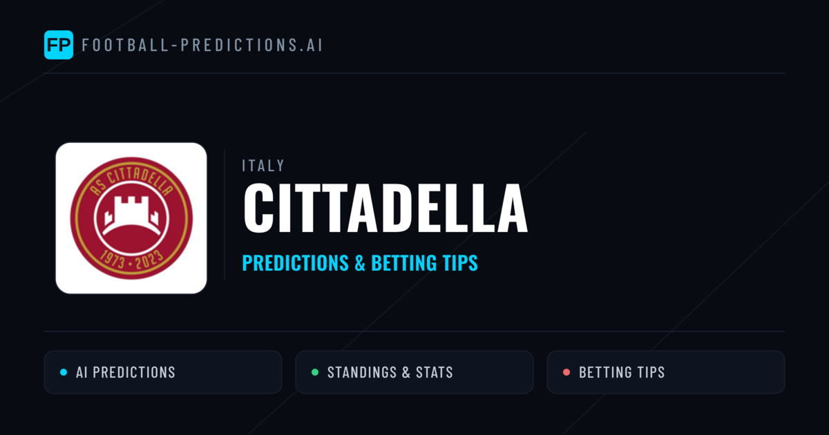 Cittadella Predictions & Stats
