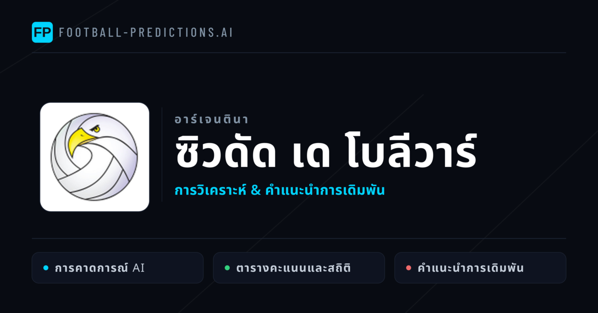 ซิวดัด เด โบลีวาร์ การวิเคราะห์และสถิติ