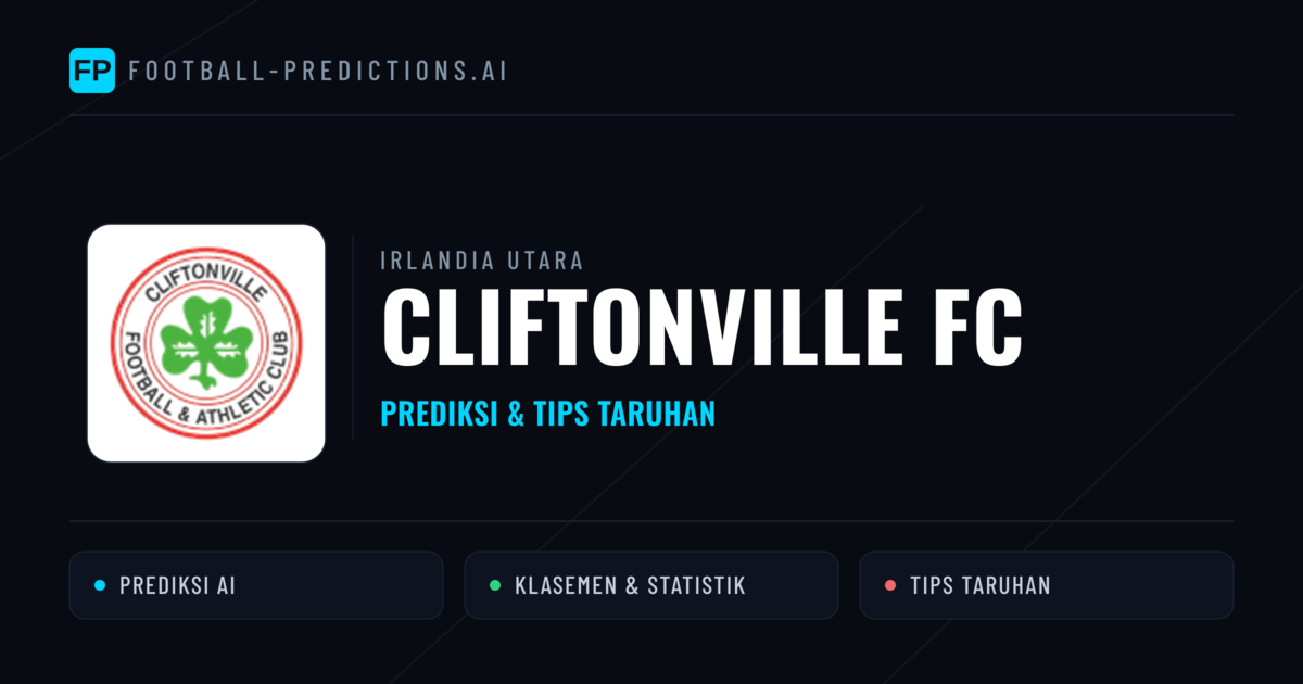 Cliftonville FC Prediksi & Statistik Piala Dunia