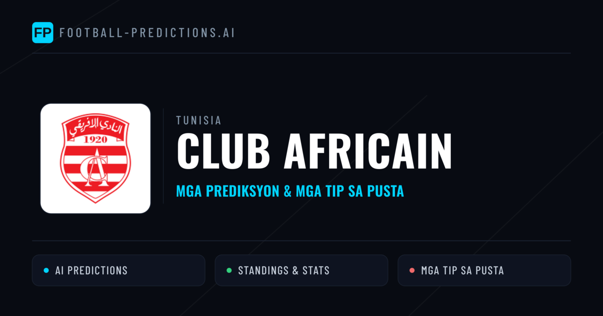 Club Africain Predictions & Stats