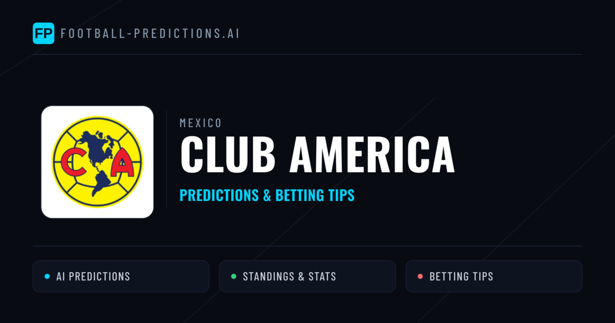 Club America Predictions & Stats