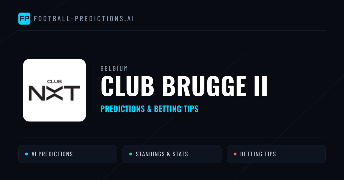 Club Brugge II Predictions & Stats