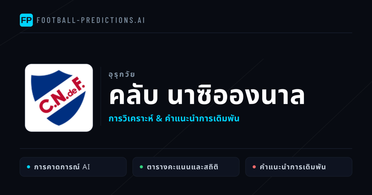 คลับ นาซิอองนาล การวิเคราะห์และสถิติ