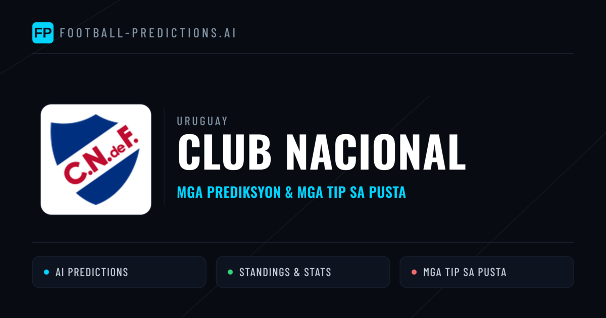 Club Nacional Predictions & Stats