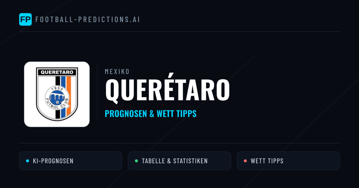 Querétaro Prognosen & Statistiken