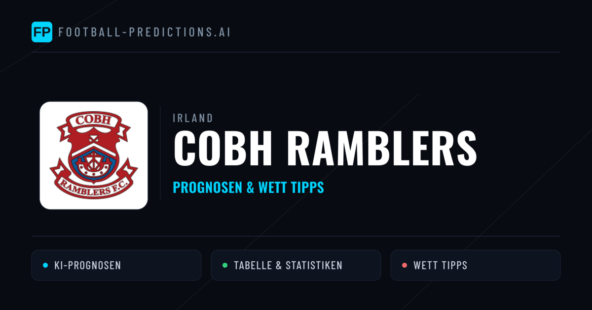 Cobh Ramblers Prognosen & Statistiken