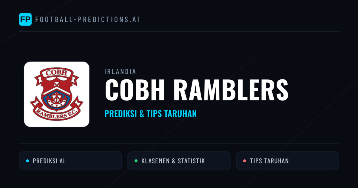 Cobh Ramblers Prediksi & Statistik Piala Dunia
