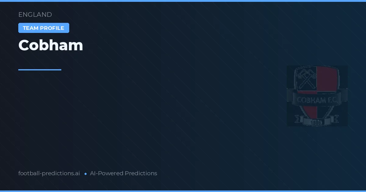 Cobham Predictions & Stats