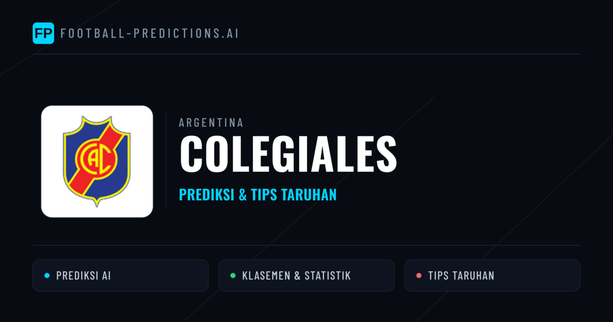 Colegiales Prediksi & Statistik Piala Dunia