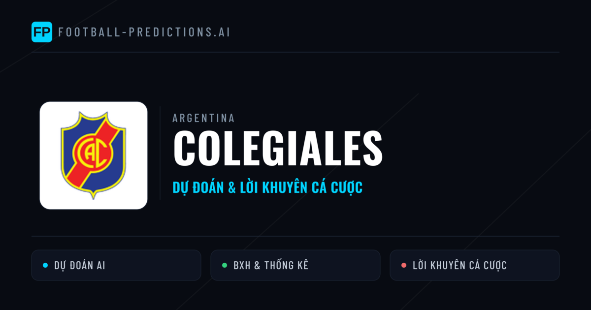 Colegiales Dự đoán & Thống kê