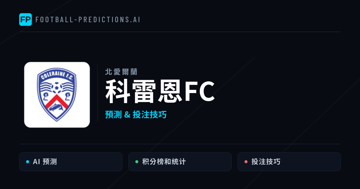 科雷恩FC 運彩分析｜足球預測與數據
