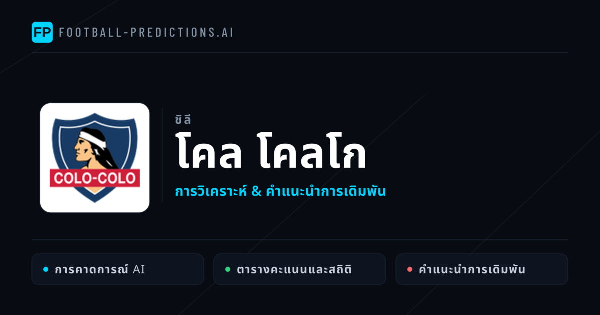โคล โคลโก การวิเคราะห์และสถิติ