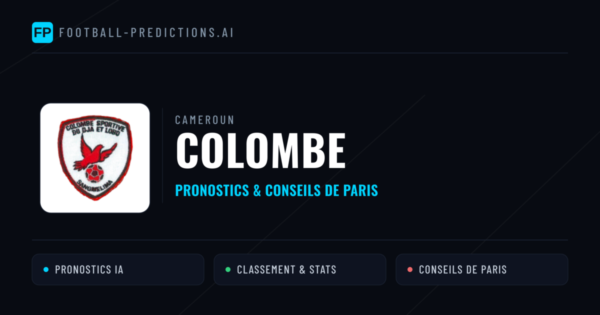 Colombe Pronostics & Statistiques