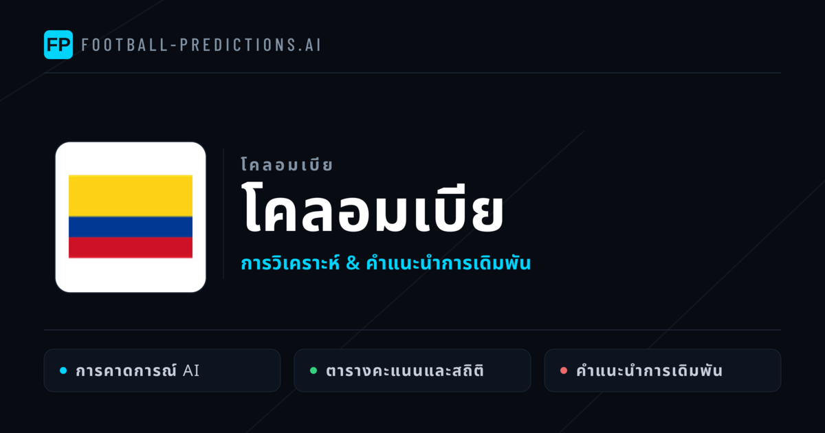 โคลอมเบีย การวิเคราะห์และสถิติ