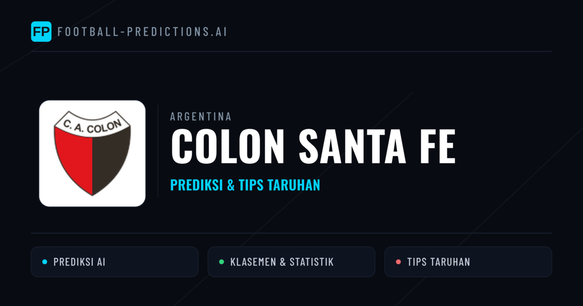 Colon Santa Fe Prediksi & Statistik Piala Dunia