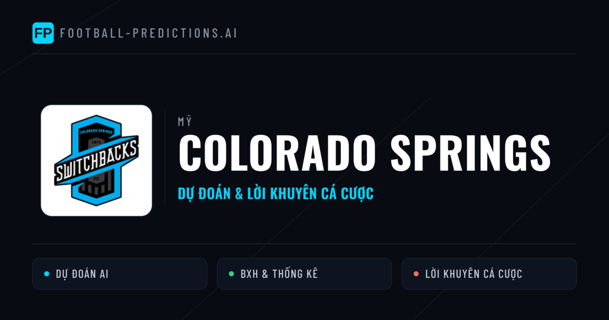 Colorado Springs Dự đoán & Thống kê