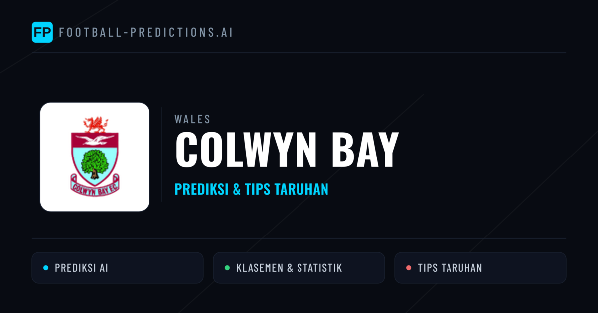 Colwyn Bay Prediksi & Statistik Piala Dunia