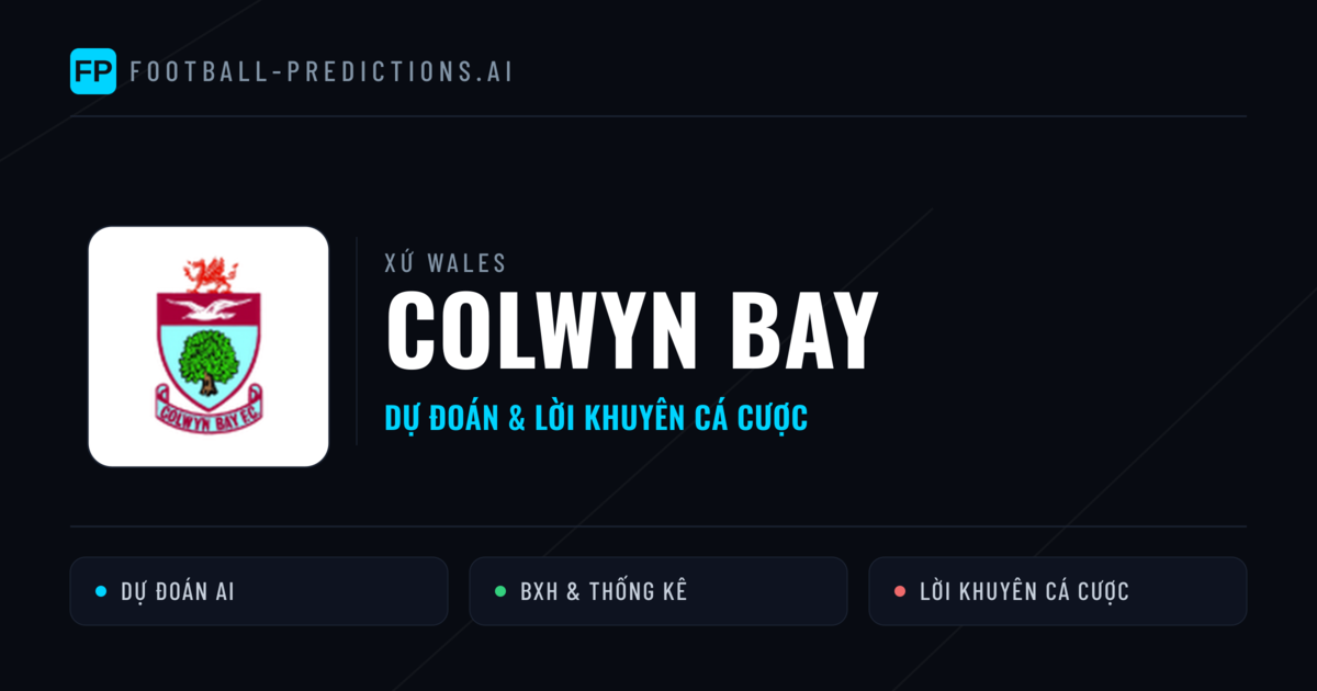 Colwyn Bay Dự đoán & Thống kê