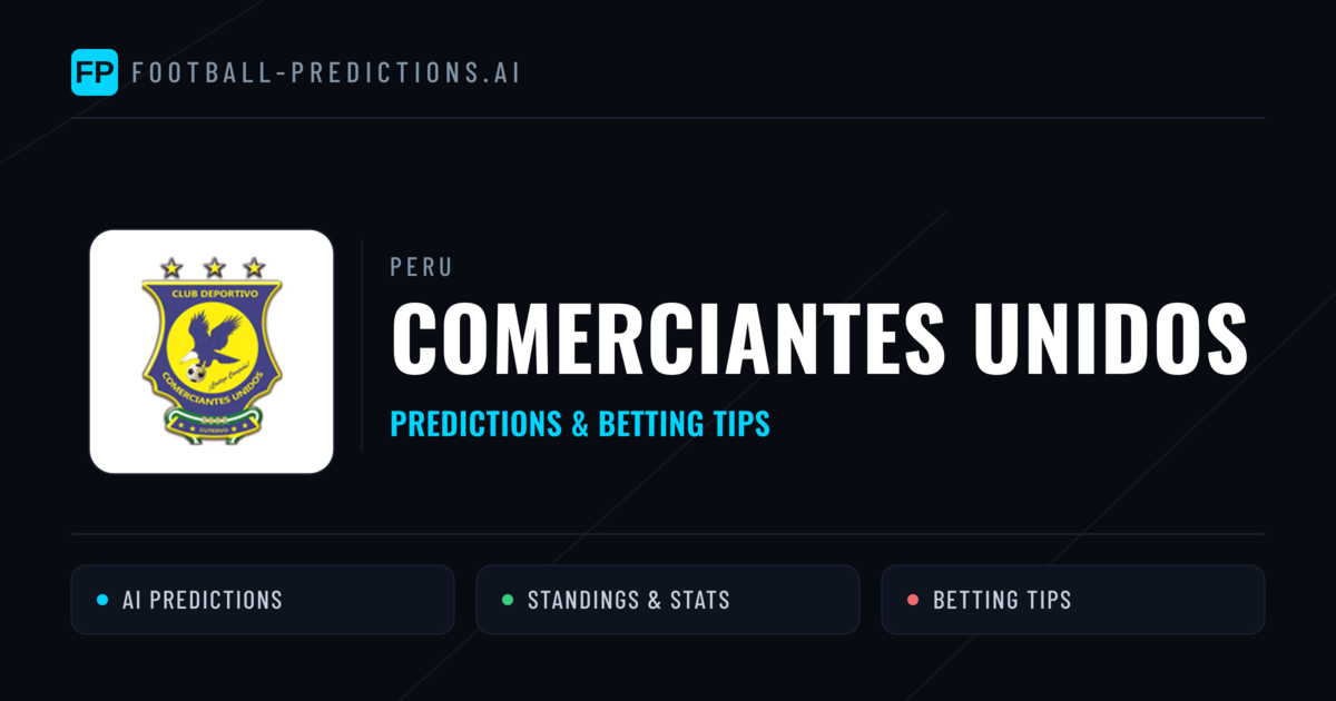 Comerciantes Unidos Predictions & Stats