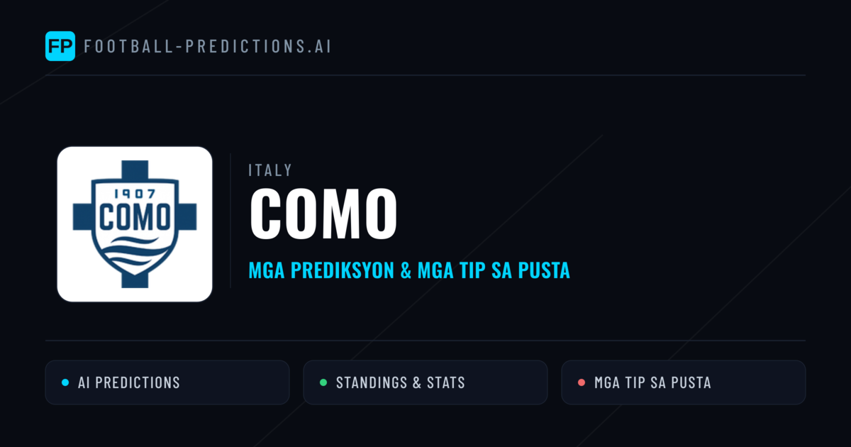 Como Predictions & Stats