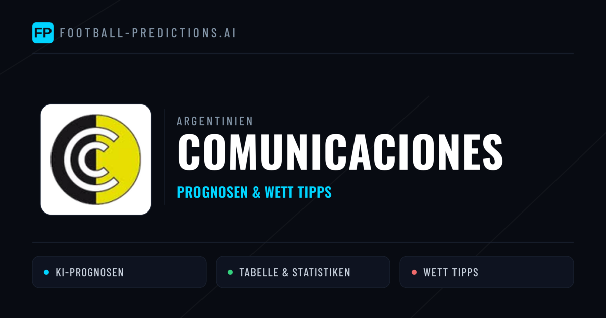 Comunicaciones Prognosen & Statistiken