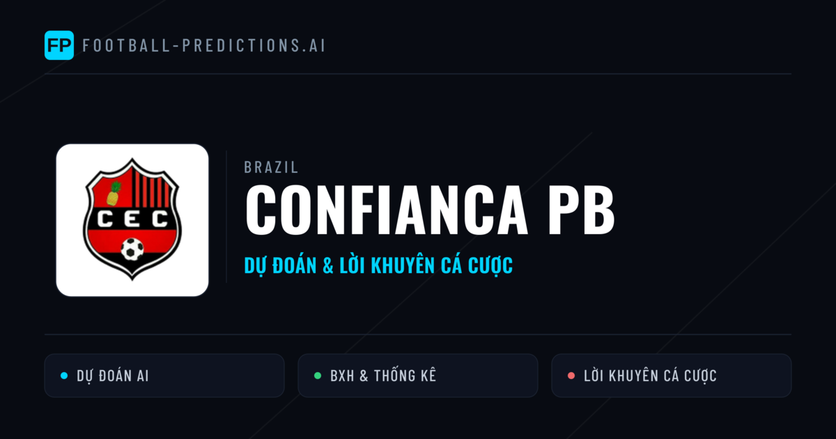 Confianca PB Dự đoán & Thống kê