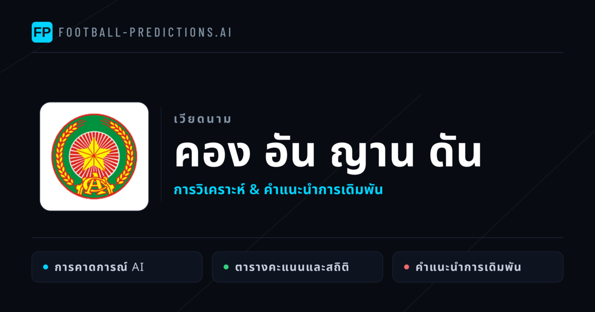 คอง อัน ญาน ดัน การวิเคราะห์และสถิติ