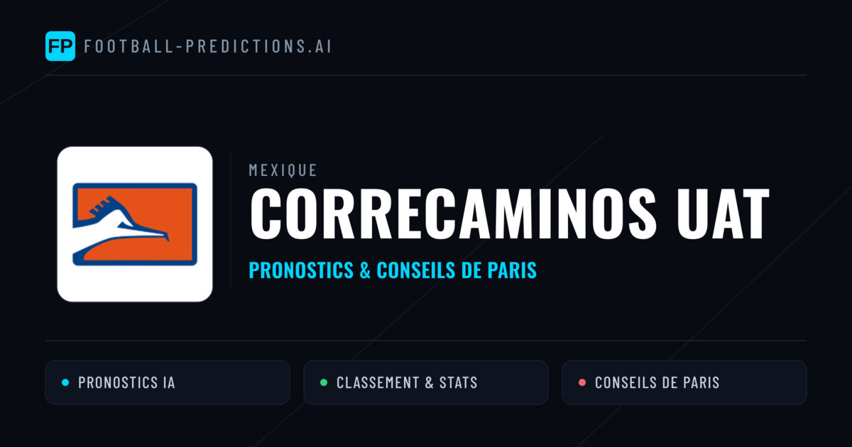 Correcaminos UAT Pronostics & Statistiques