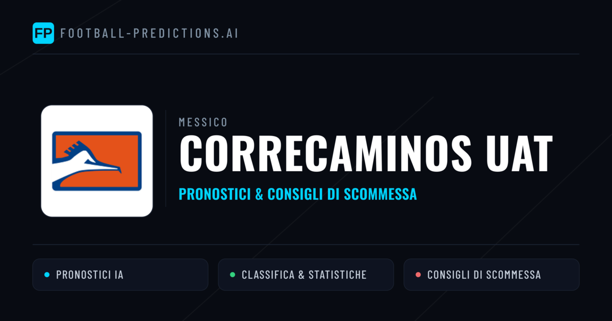 Pronostici e Statistiche Correcaminos UAT