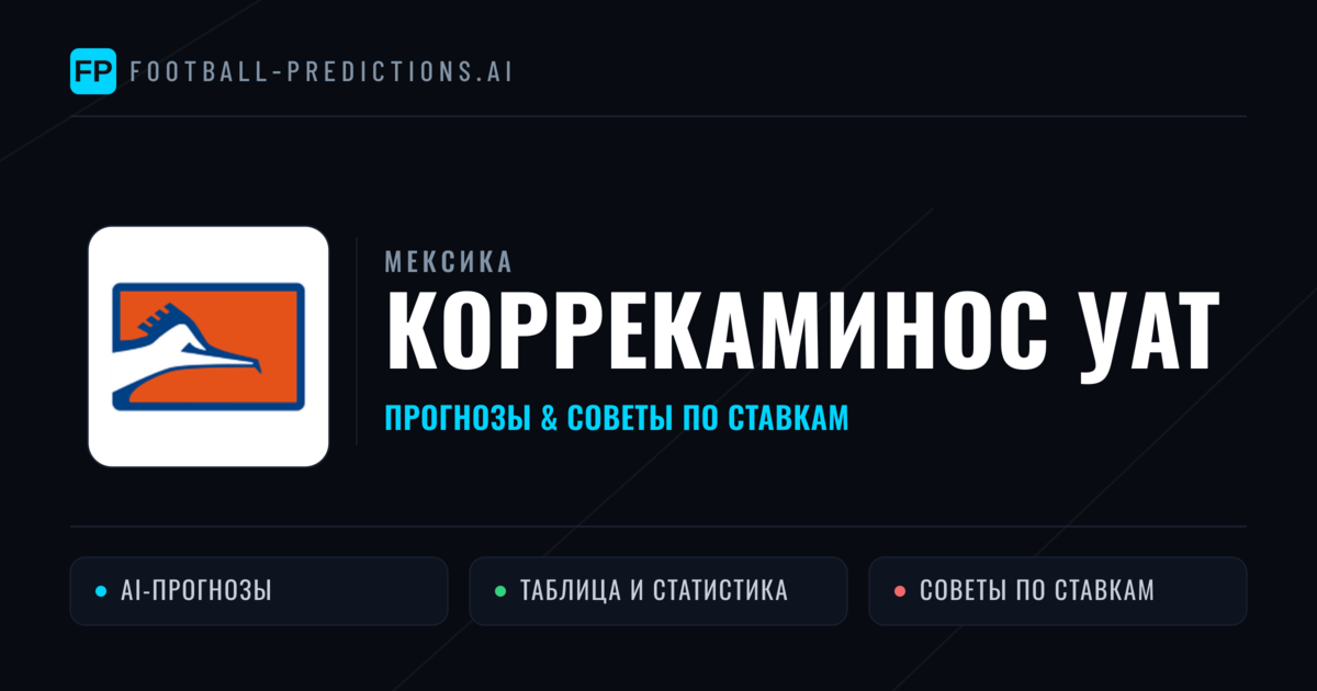 Коррекаминос Уат прогнозы и статистика