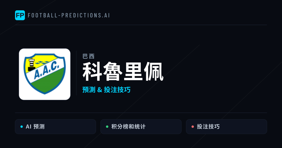 科魯里佩 運彩分析｜足球預測與數據