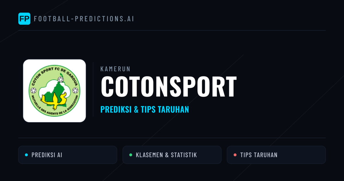 Cotonsport Prediksi & Statistik Piala Dunia
