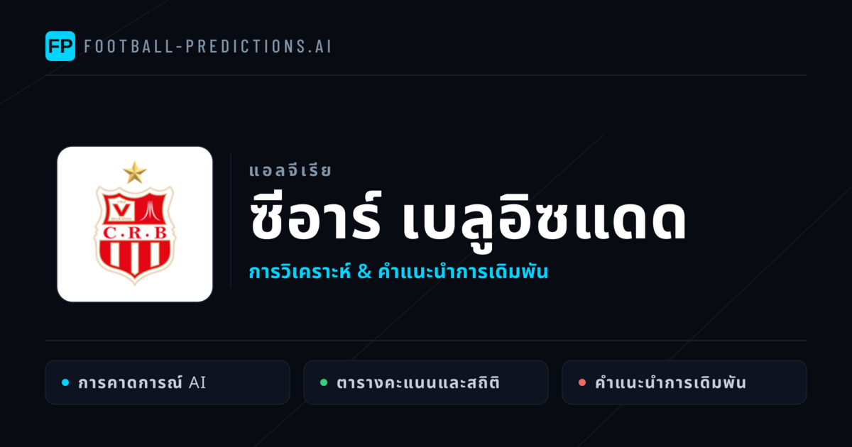 ซีอาร์ เบลูอิซแดด การวิเคราะห์และสถิติ
