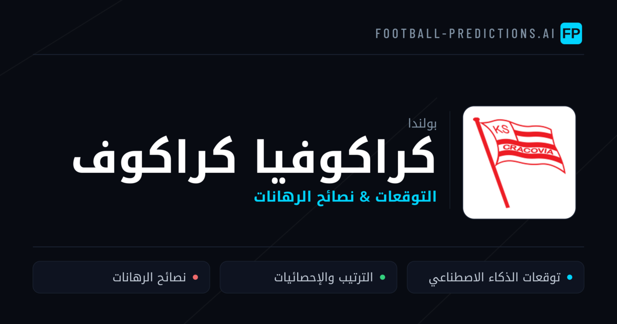 كراكوفيا كراكوف توقعات واحصائيات