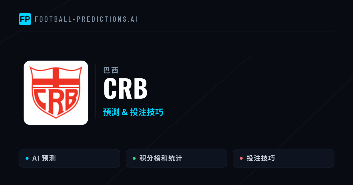 CRB 運彩分析|足球預測與數據
