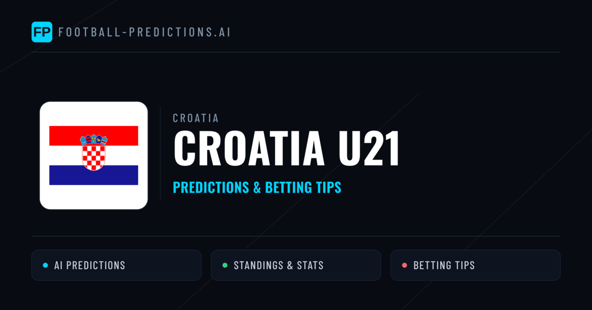 Croatia U21 Predictions & Stats
