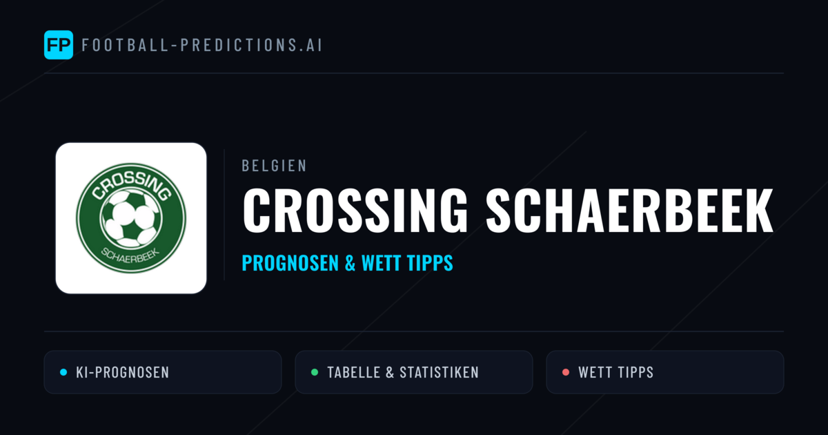 Crossing Schaerbeek Prognosen & Statistiken