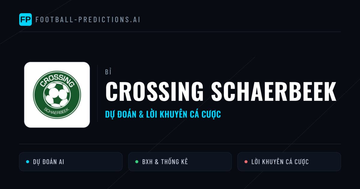 Crossing Schaerbeek Dự đoán & Thống kê