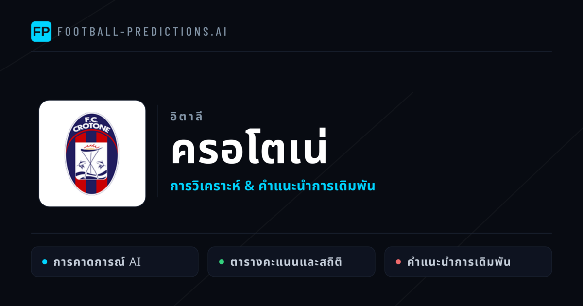 ครอโตเน่ การวิเคราะห์และสถิติ