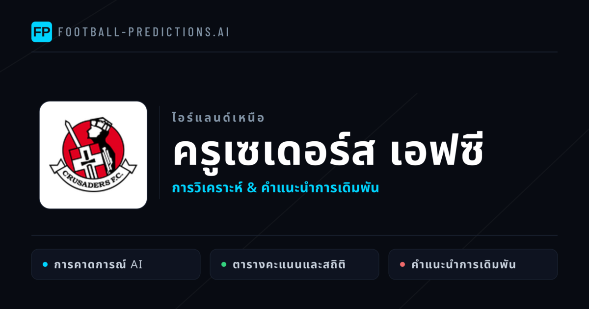ครูเซเดอร์ส เอฟซี การวิเคราะห์และสถิติ