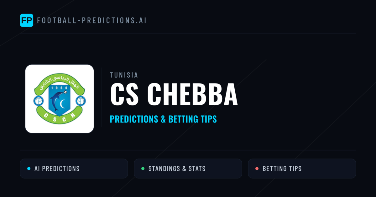CS Chebba Predictions & Stats