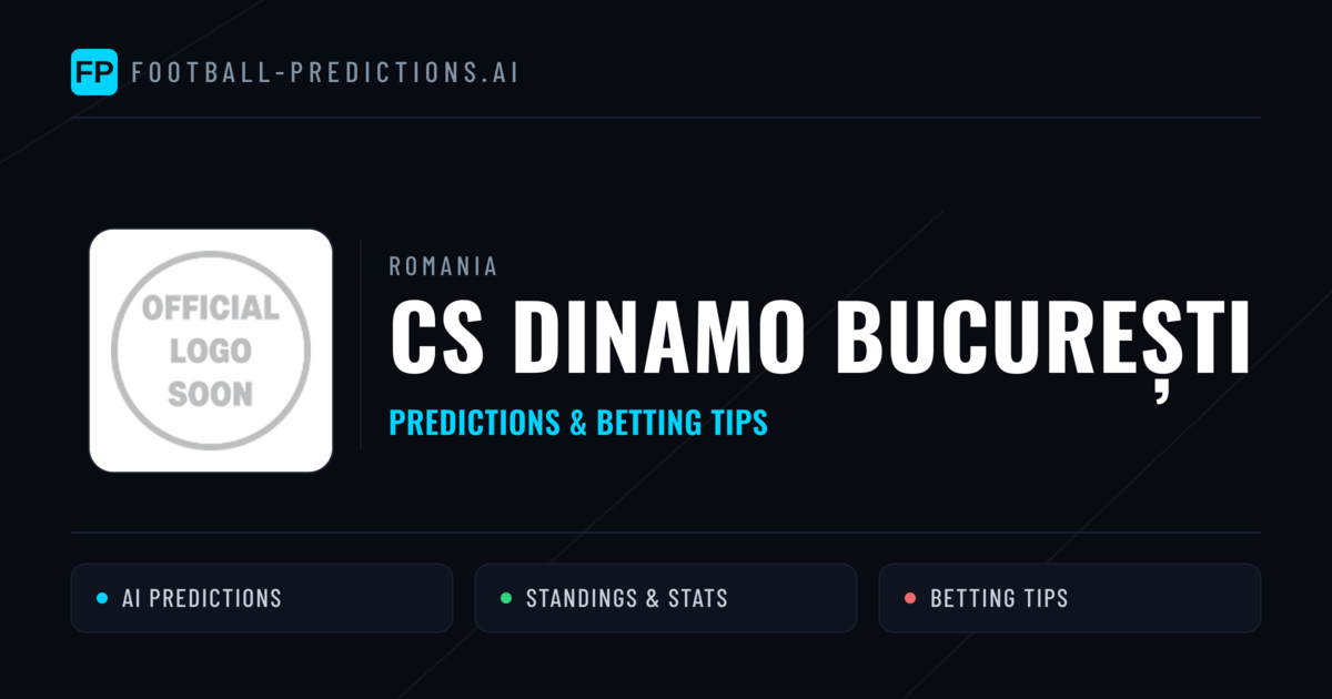 CS Dinamo București Predictions & Stats