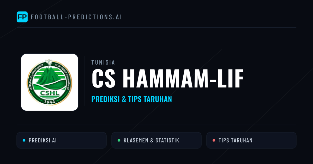 CS Hammam-Lif Prediksi & Statistik Piala Dunia
