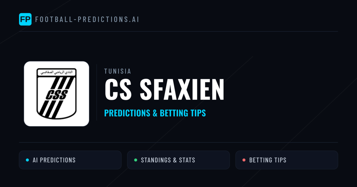 CS Sfaxien Predictions & Stats