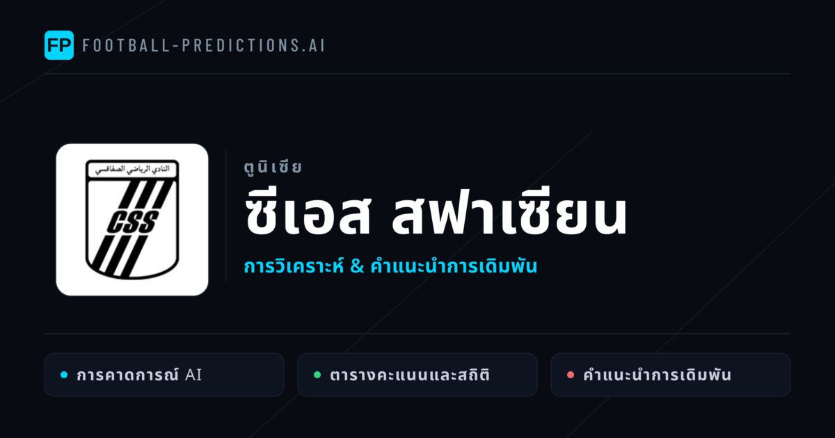 ซีเอส สฟาเซียน การวิเคราะห์และสถิติ