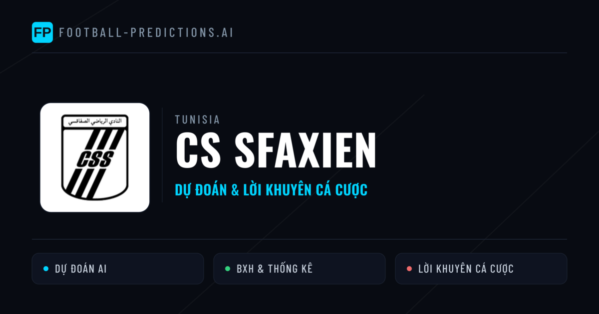 CS Sfaxien Dự đoán & Thống kê