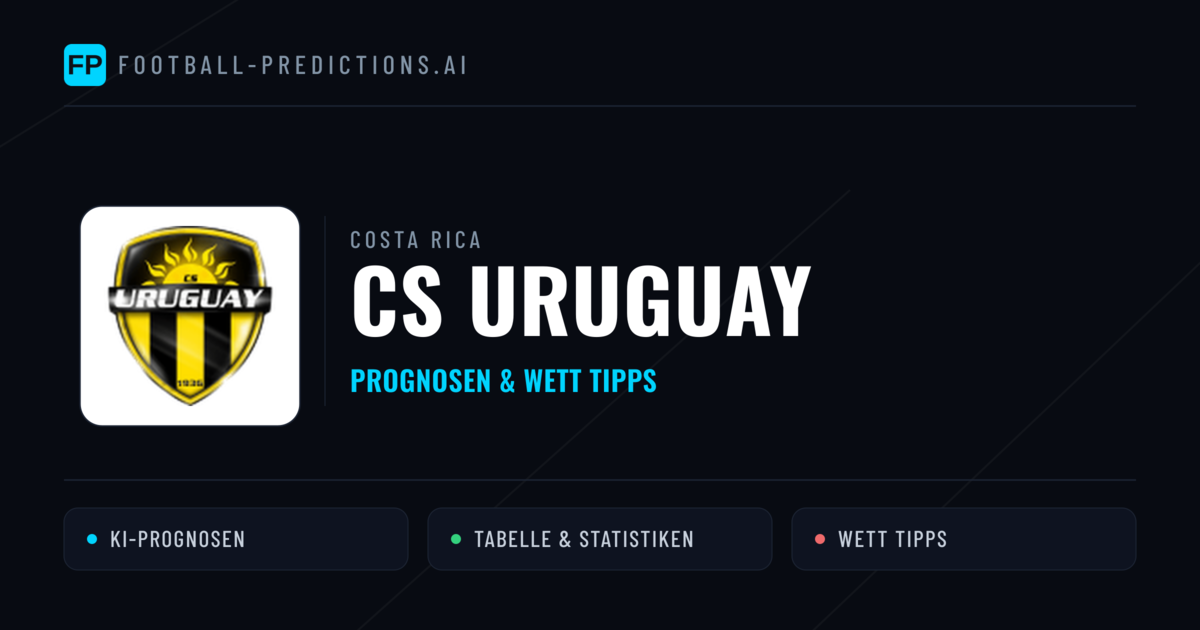 CS Uruguay Prognosen & Statistiken