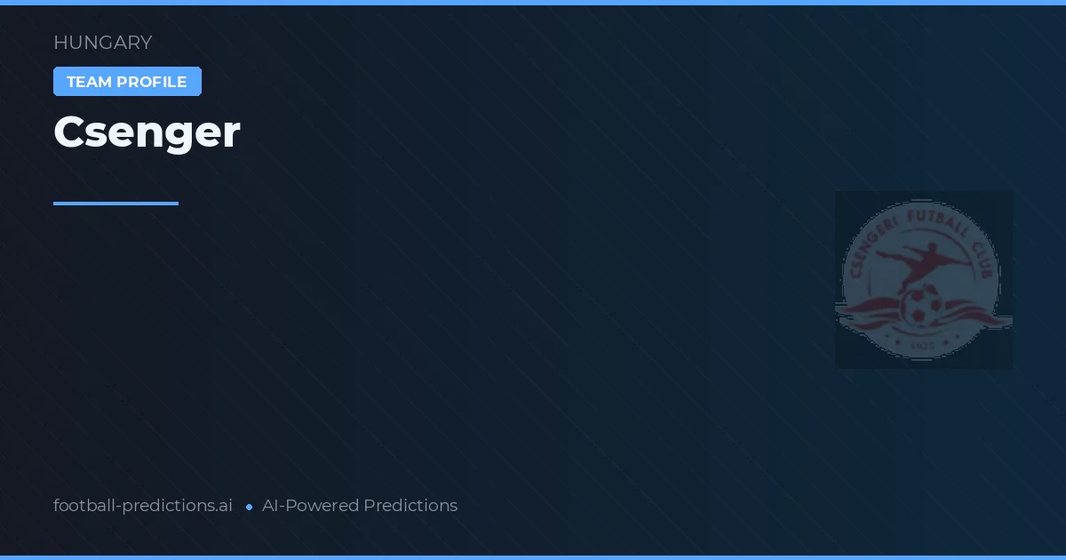 Csenger Predictions & Stats