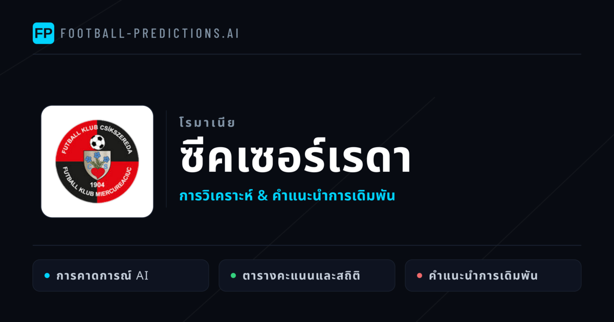 ซีคเซอร์เรดา การวิเคราะห์และสถิติ